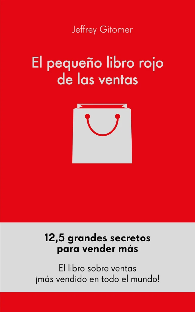 Portada libro "El pequeño libro rojo de las ventas" de Jeffrey Gitomer.